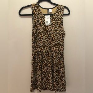 H&M NWT Cheetah Print Dress